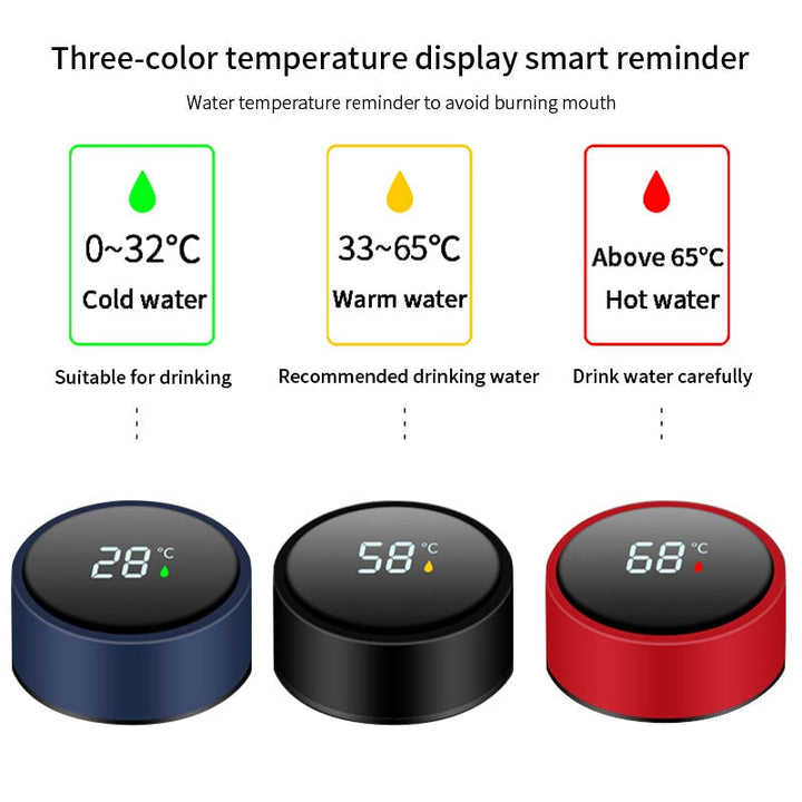 Stainless Steel Smart Thermostat Thermos | Bowlift