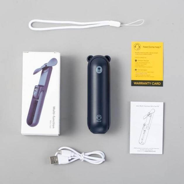 Rechargeable Portable Handheld Foldable Mini Fan | Bowlift
