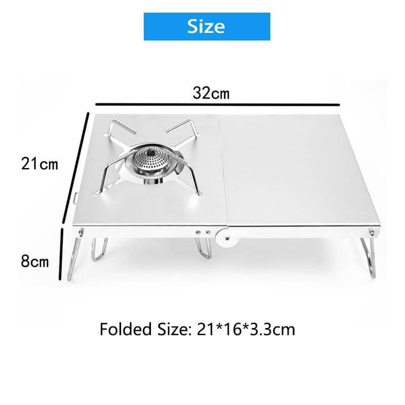 Mini Foldable Camping Table Set | Bowlift