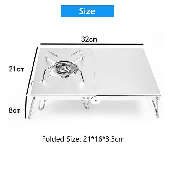Mini Foldable Camping Table Set | Bowlift