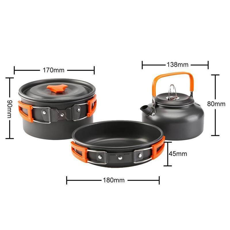Mini Foldable Camping Table Set | Bowlift