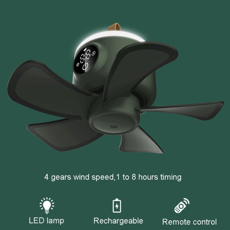 Remote Control Air Cooler Ceiling Fan | Bowlift