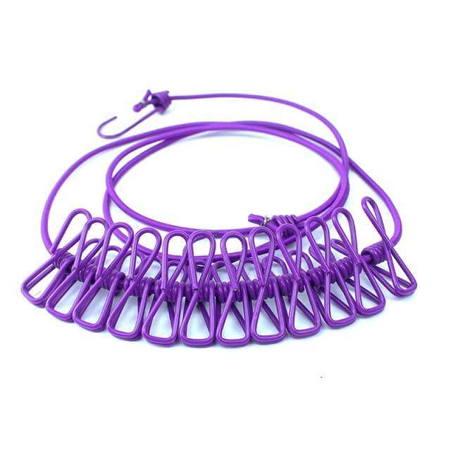 Portable Easy Dry Windproof Travel Camping Drying Rope | Bowlift