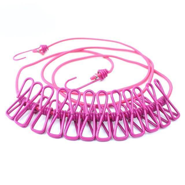 Portable Easy Dry Windproof Travel Camping Drying Rope | Bowlift