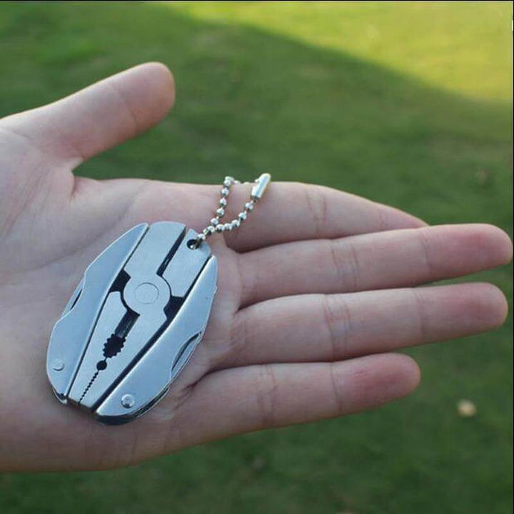 6in1 Foldable Travel Camping Keychain Tool Kit | Bowlift
