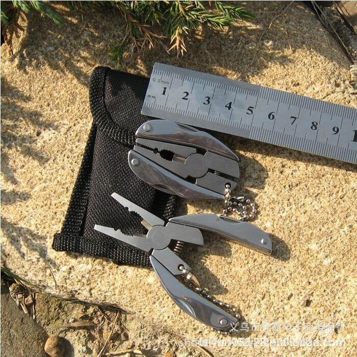 6in1 Foldable Travel Camping Keychain Tool Kit | Bowlift