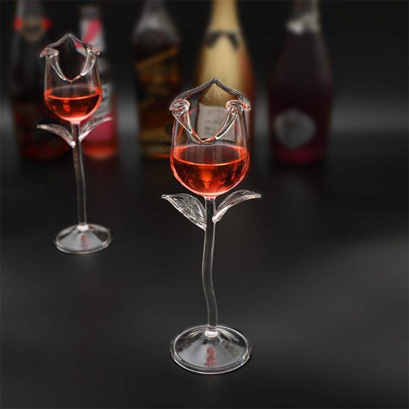 BowLift | Fancy Rose Wine Glass