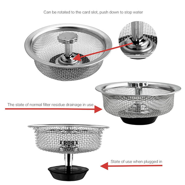 BowLift | Kitchen Sink Drain Filter Mesh