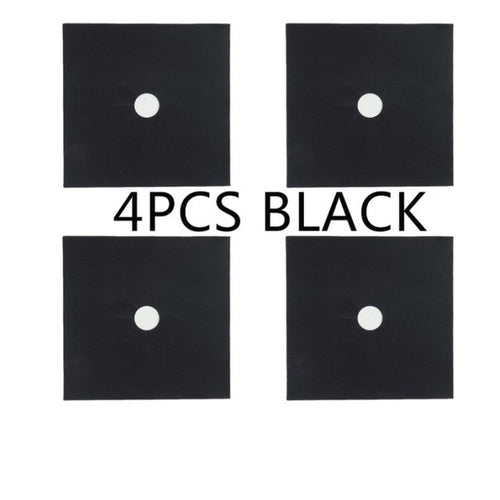 ReusaBowlifte 4pcs Glass Fiber Gas Stove Covers | Bowlift