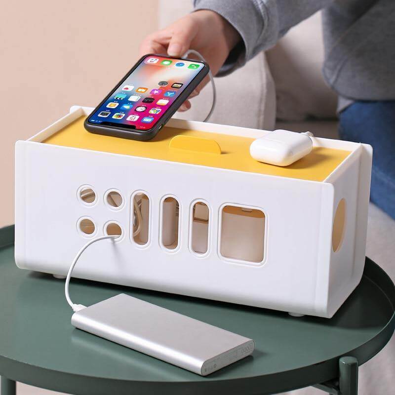 BowLift | Colorful Easy Wire Storage Socket Organizer