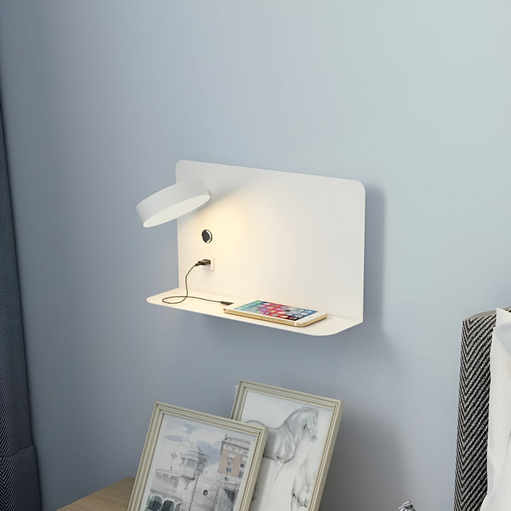 BowLift | Wall lamp – Rechargeable elegance with USB LED lighting for a luxurious atmosphere