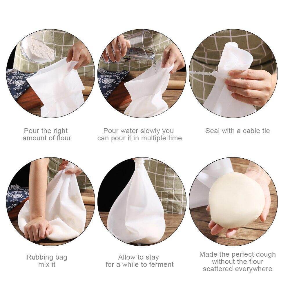 BowLift | Silicone Dough Flour Mixer Bag