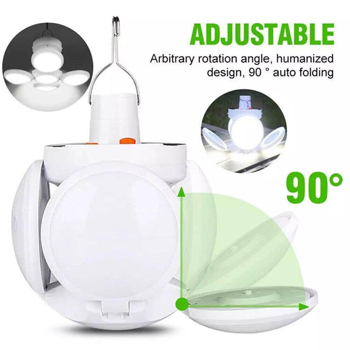 Waterproof Rechargeable Solar Camping Lamp | Bowlift