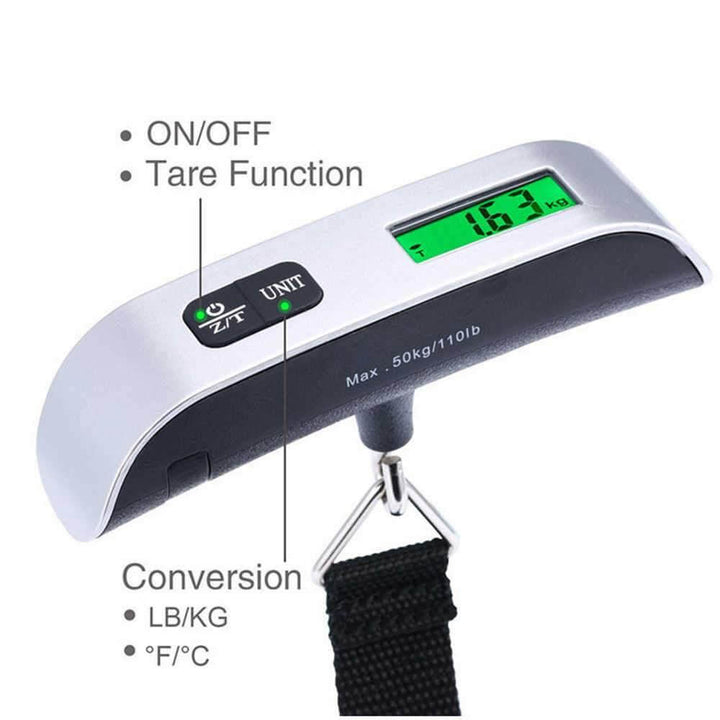 Portable Electronic Digital LCD Display Scale | Bowlift