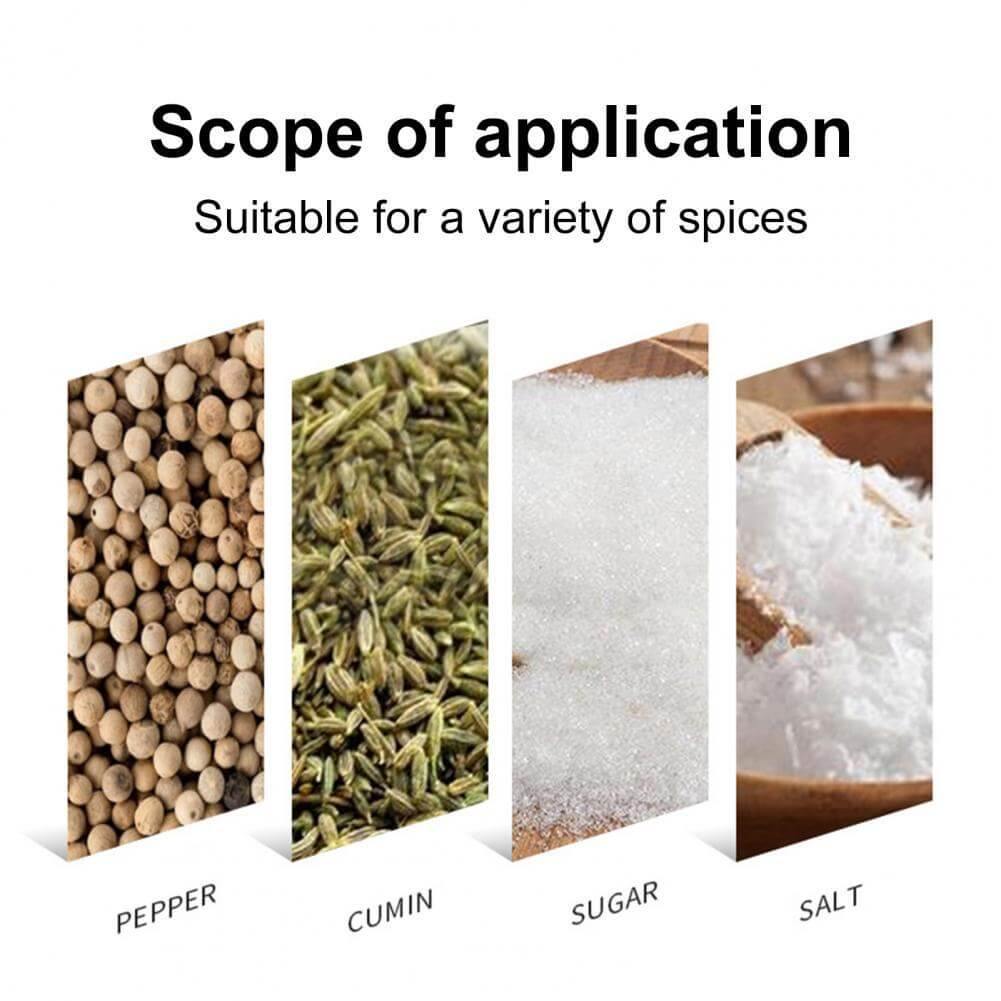 BowLift | Smart Rotating Stainless Steel Glass Seasoning Set