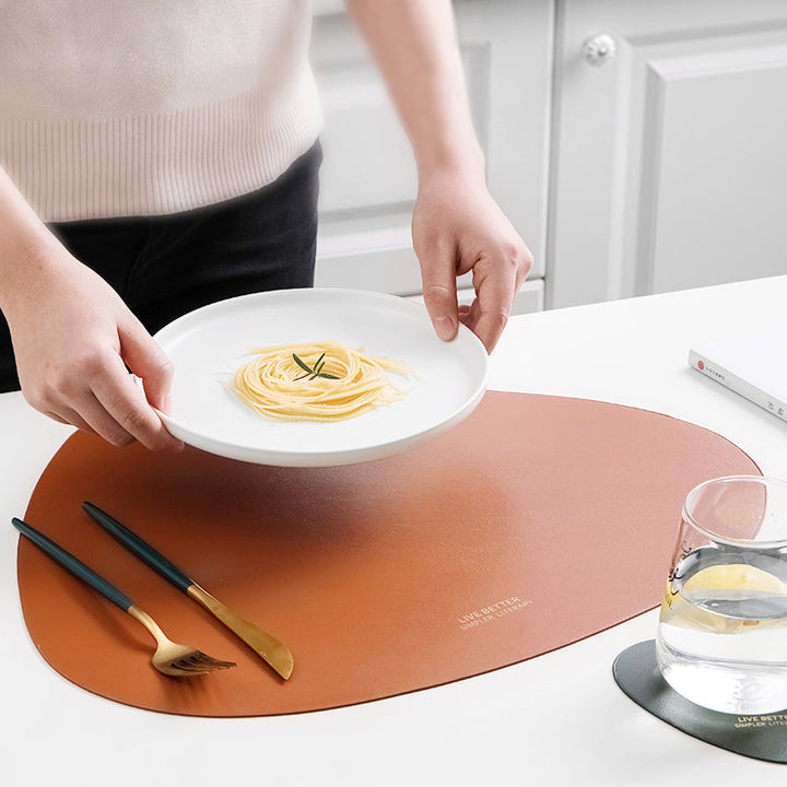 4 Colours Triangle Placemat Set | Bowlift