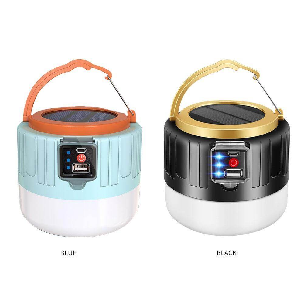 Outdoor Waterproof Solar Rechargeable Camping LED Lamp | Bowlift