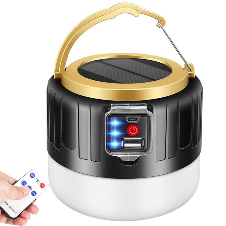 Outdoor Waterproof Solar Rechargeable Camping LED Lamp | Bowlift