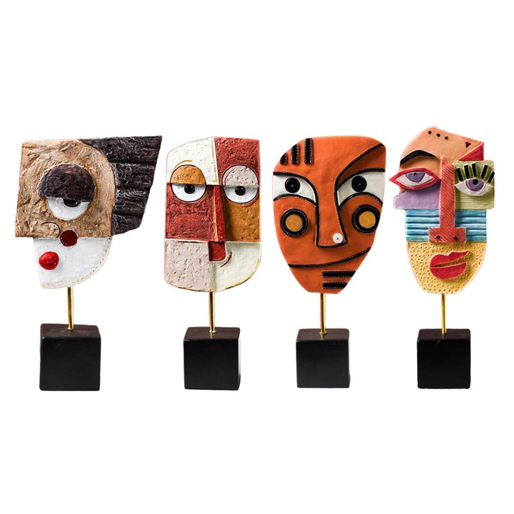 BowLift | Abstract Pop Art Face Home Sculpture