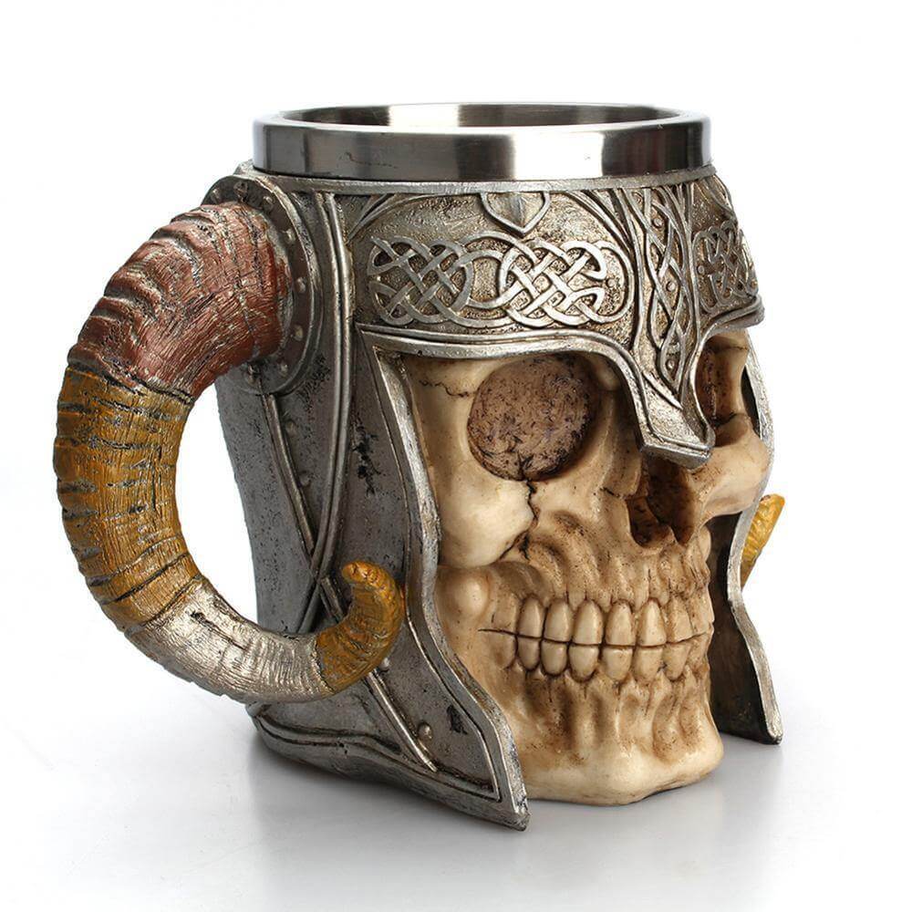 BowLift | Ancient Skull Stainless Steel Mug