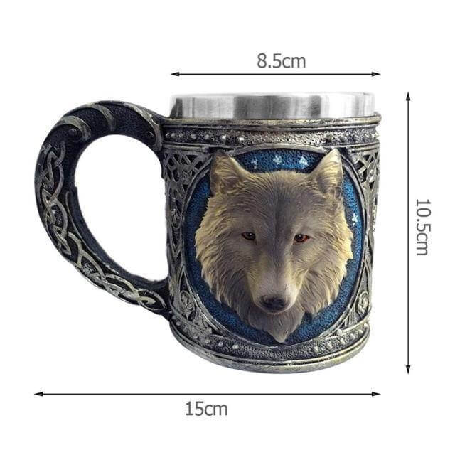 BowLift | Ancient Skull Stainless Steel Mug