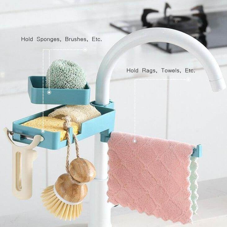 BowLift | Multilayer Rotatable Kitchen Sink Drain Organizer