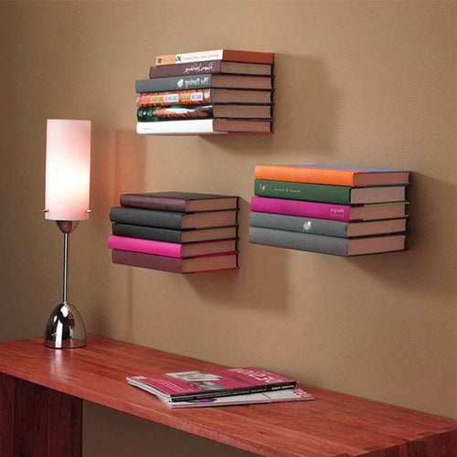 2pcs Hidden Wall Mounted Shelf Bracket | Bowlift