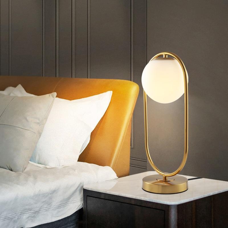 BowLift | Modern Glass Ball Table Lamp