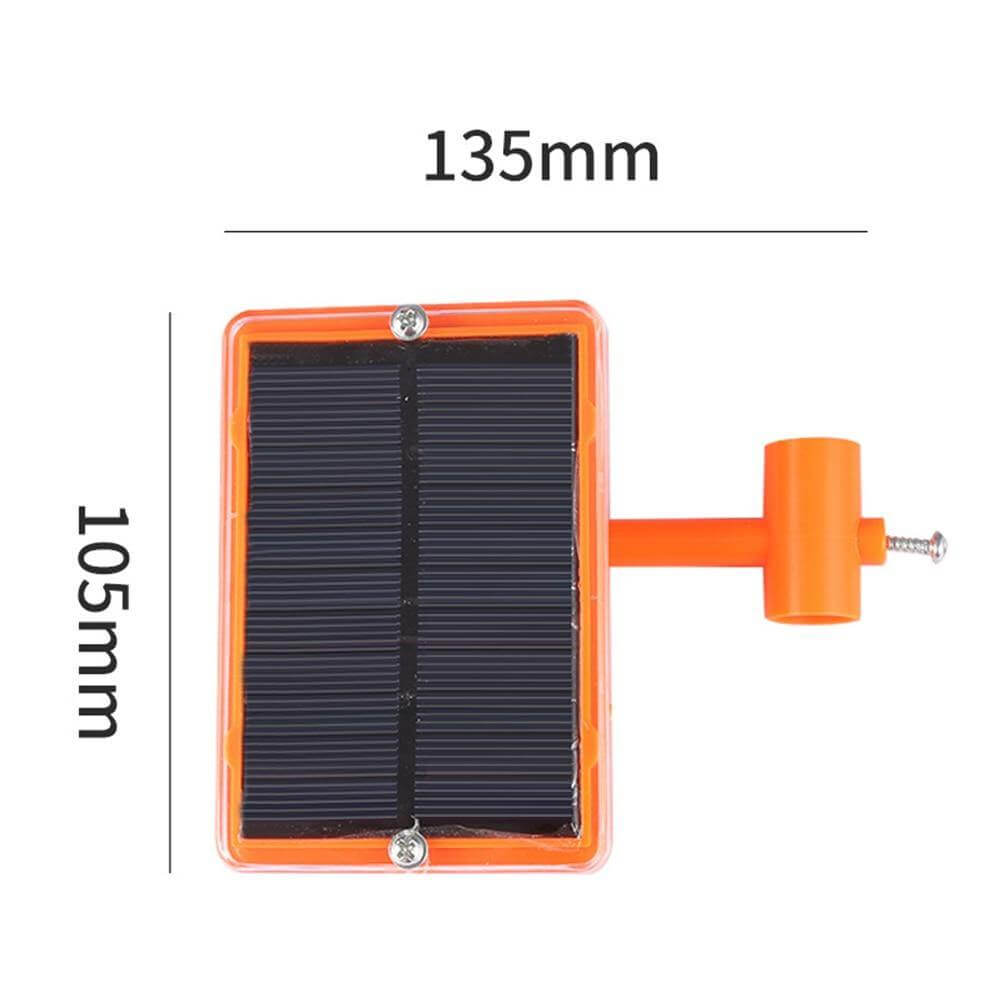 Wind Power Rotating Solar Animal Repeller | Bowlift