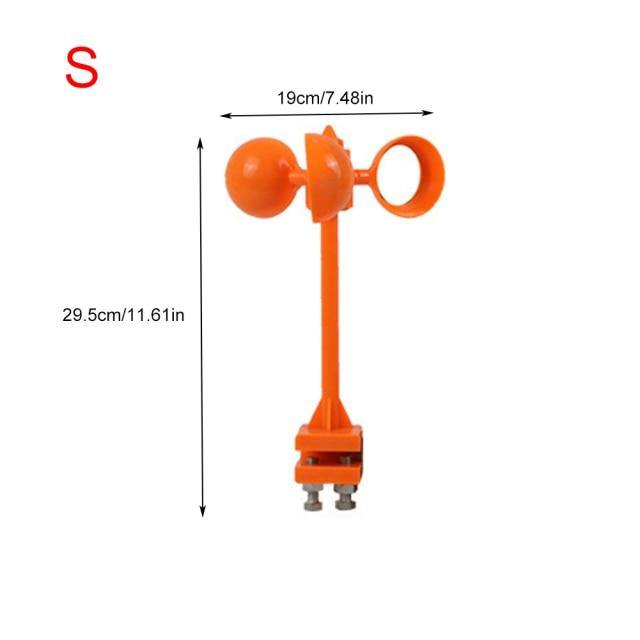 Wind Power Rotating Solar Animal Repeller | Bowlift