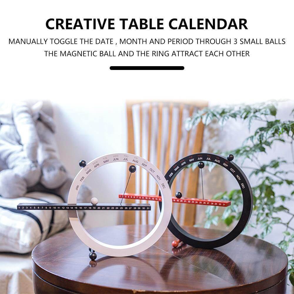 BowLift | Flip Magnetic Manual Daily Desktop Calendar
