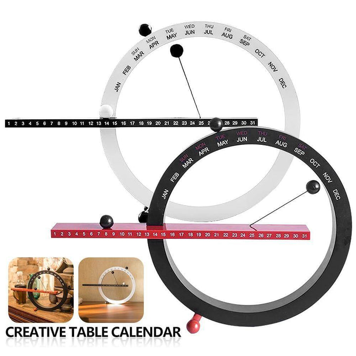 Flip Magnetic Manual Daily Desktop Calendar | Bowlift