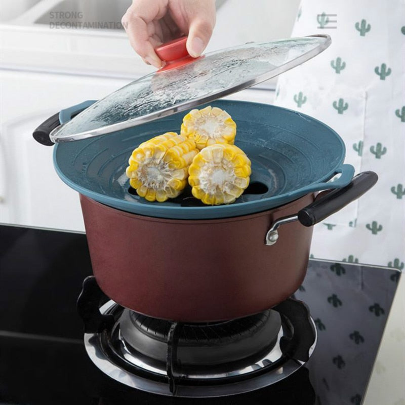 BowLift | No Spill Anti Overflow Pot Cooking Lid
