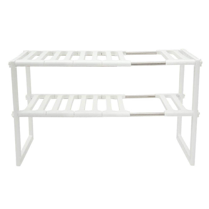 BowLift | Adjustable Double Layer Kitchen Dish Storage Rack