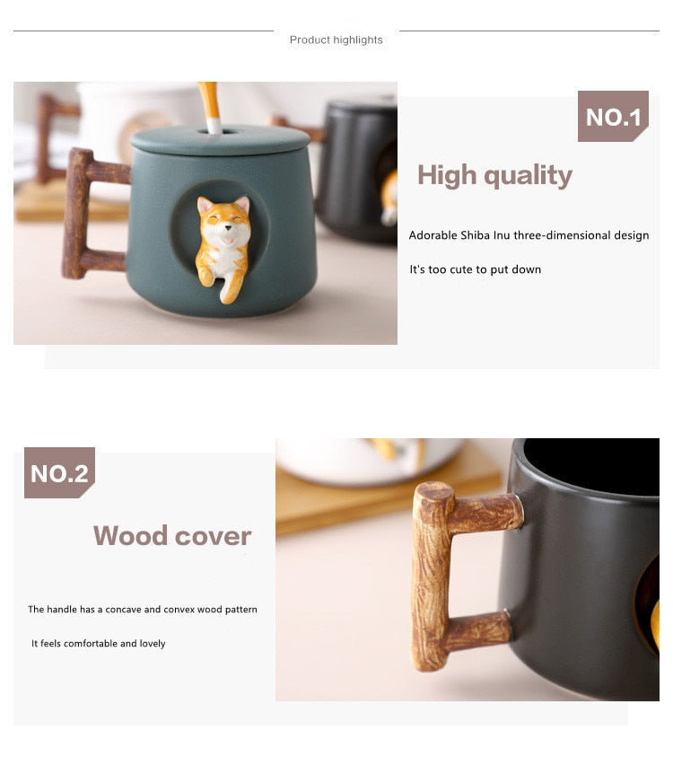 BowLift | Cute Dog Coffee Mug