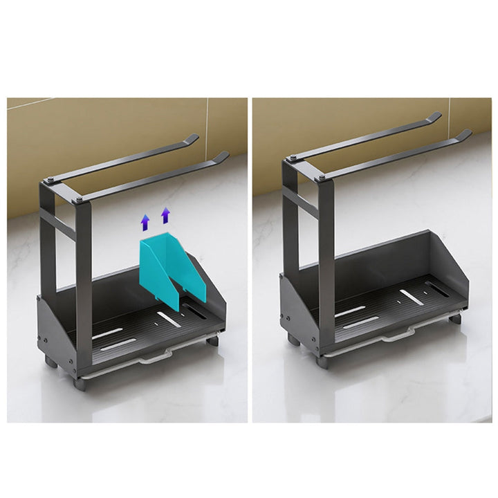 BowLift | Non-Slip Kitchen Sink Storage Rack Drainer