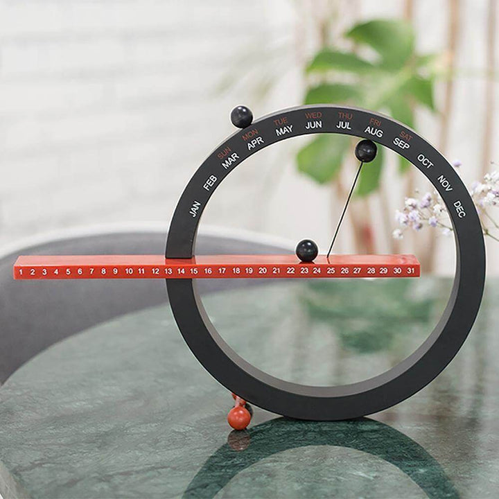 Flip Magnetic Manual Daily Desktop Calendar | Bowlift