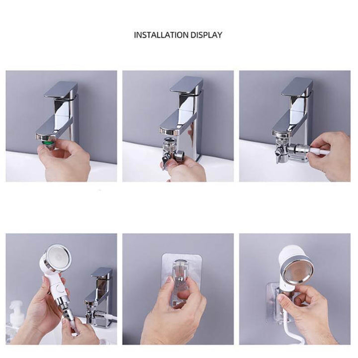 High Pressure AdjustaBowlifte Faucet Extension Head | Bowlift