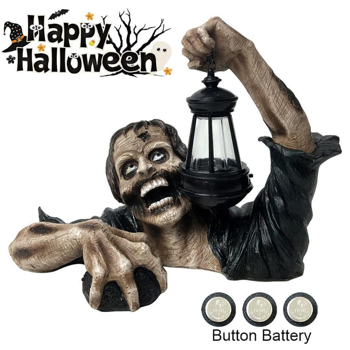 Zombie Statue  Halloween Decoration | Bowlift