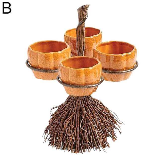 BowLift | Cute Pumpkin Halloween Snack Bowl
