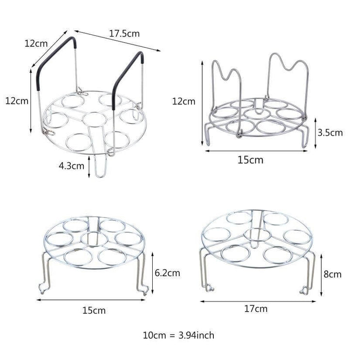 BowLift | Heat Resistant Stackable Egg Steamer Rack