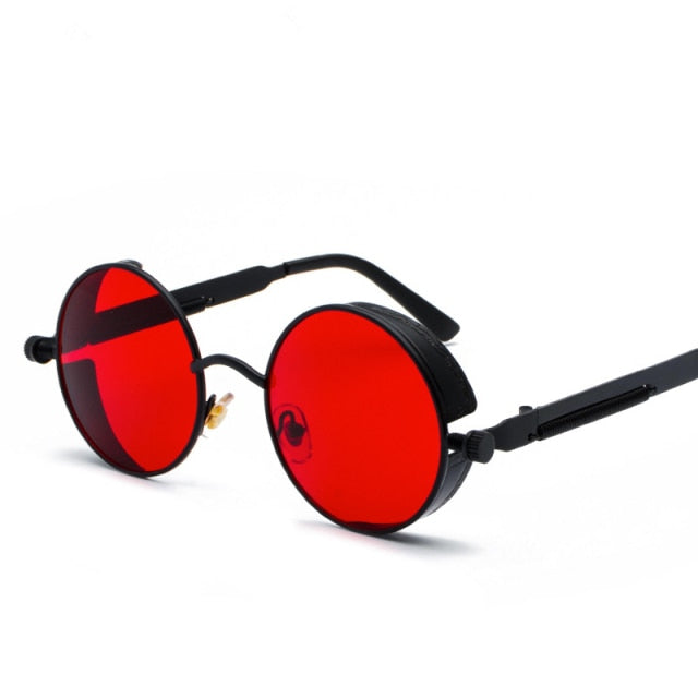Creative Round Retro Round Metal Sunglasses | Bowlift