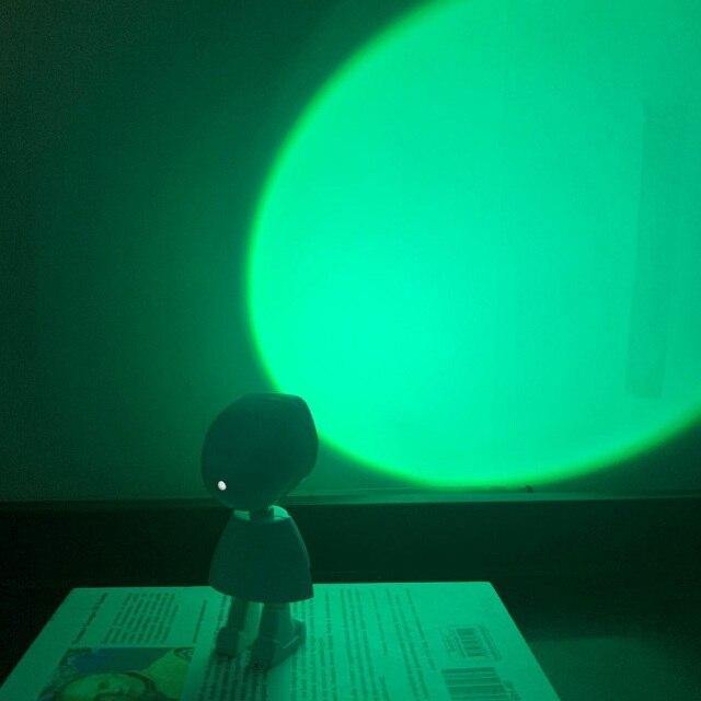 BowLift | Atmospheric Sunset Robot Lamp LED