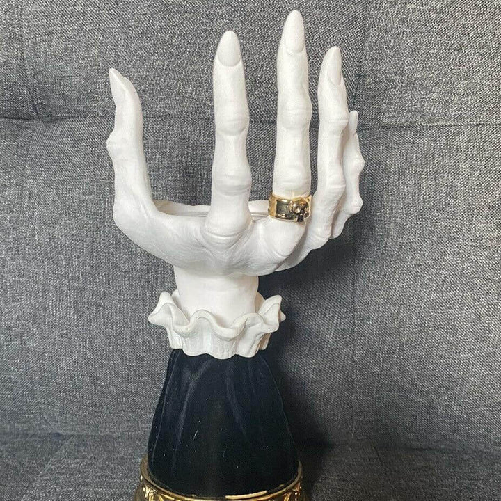 BowLift | Halloween Resin Witch Hand Candle Holder