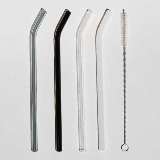 Reusable Glass Straw Set | Bowlift