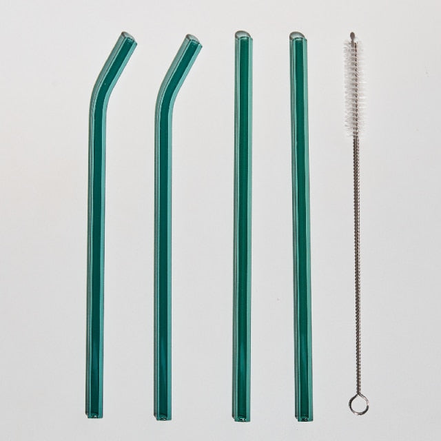 Reusable Glass Straw Set | Bowlift