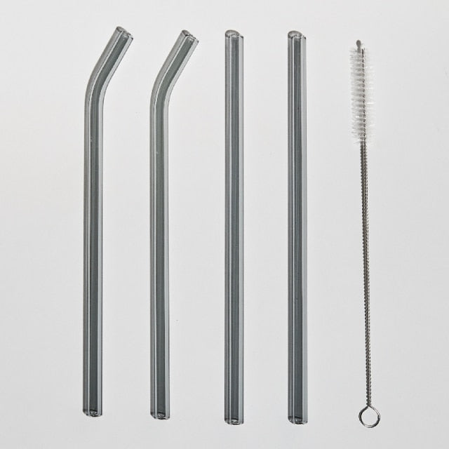 Reusable Glass Straw Set | Bowlift