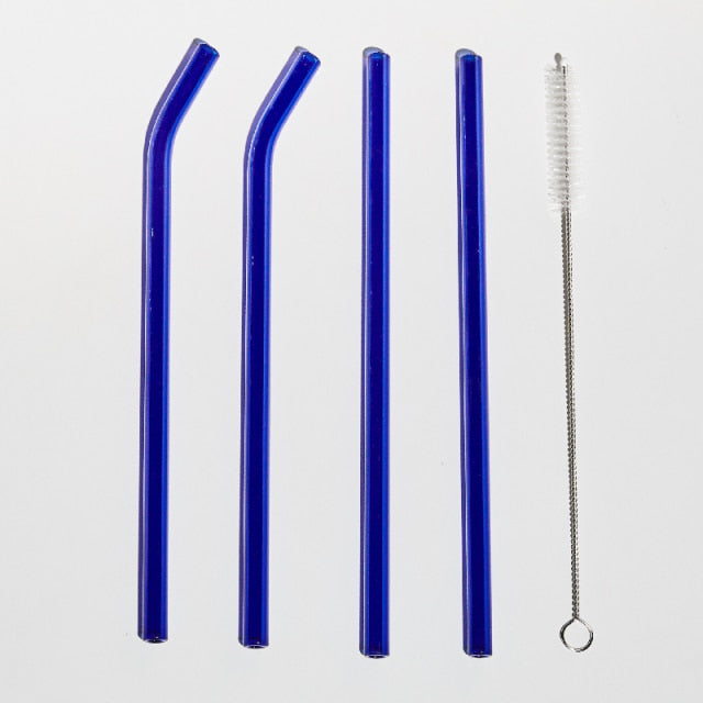 Reusable Glass Straw Set | Bowlift