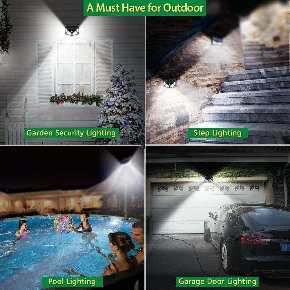 LED Outdoor Solar Light Wall Lamp | Bowlift
