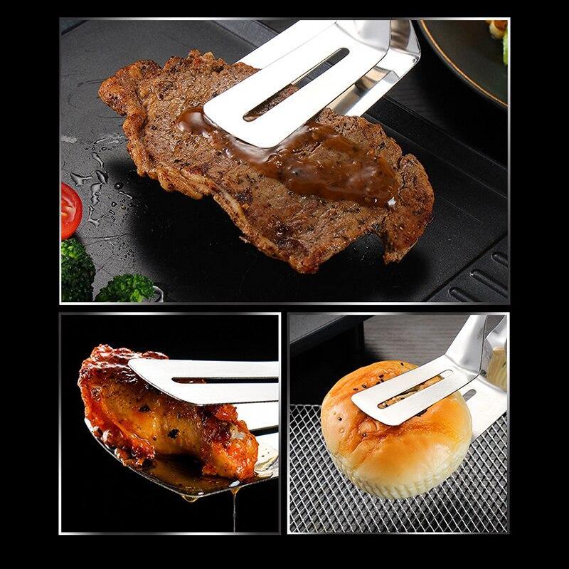 BowLift | Stainless Steel Barbecue Easy Grab Tong